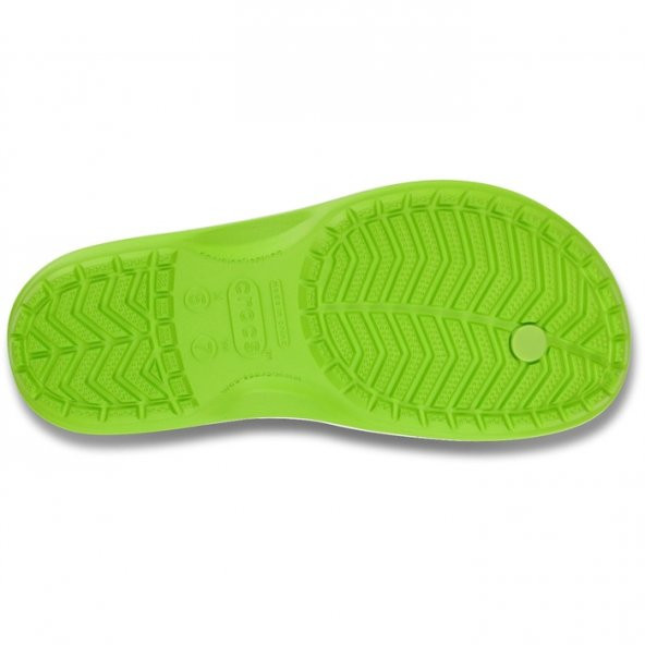 Crocs Crocband Flip Volt Green/White Terlik CR0008
