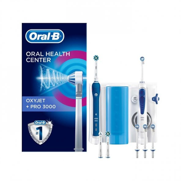 Oral-B Oxyjet Ağız Duşu + Pro3000 Diş Fırçası - 6