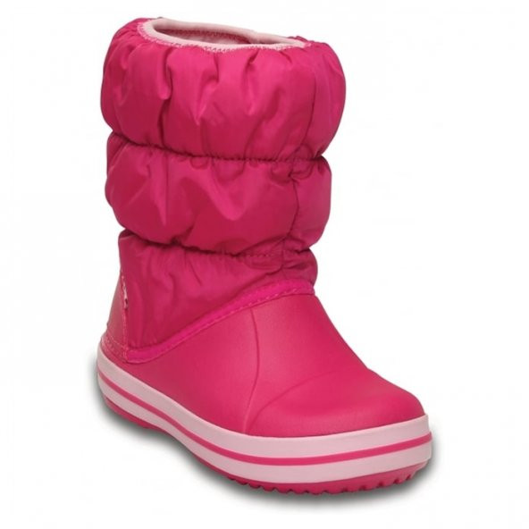 Crocs Winter Puff Boot Kids Candy Pink Çocuk Bot CR0213