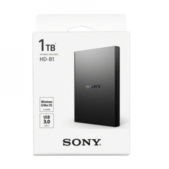 Sony HD-B1BEU 1TB 2.5" Harici Disk + Kılıf Hediyeli (HD-B1BEU) - 6