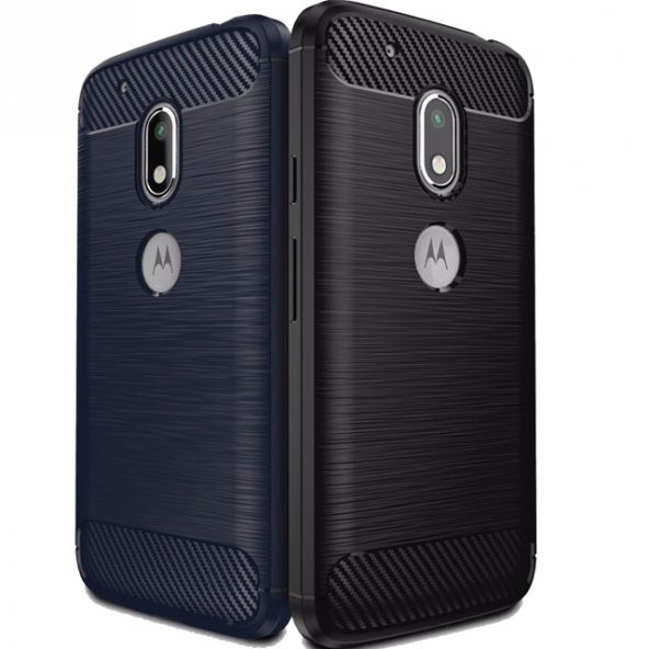 Motorola Moto G4 Plus Kılıf Rush Arka Kapak + Ekran Koruyucu Temperli Cam