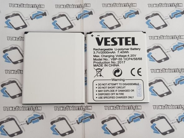 Vestel Venüs 5.5 X VSP355s Orijinal Batarya Pil