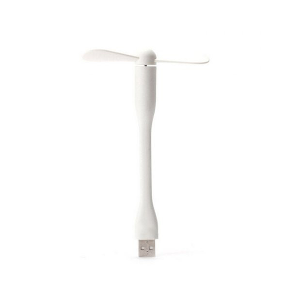 Beyaz Taşınabilir USB Mini Pervane Vantilatör Fan