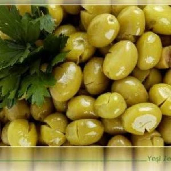 YEŞİL ZEYTİN NET 3.5 KG BİDON - 2