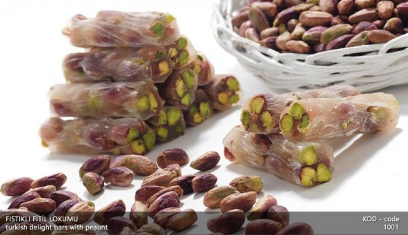 ANTEP FISTIKLI FİTİL LOKUM 1KG - 2