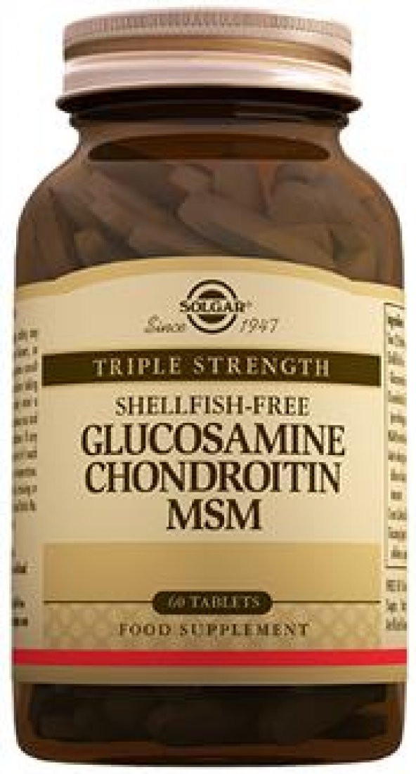 Solgar Glucosamine Chondriotin MSM 60 Tablet