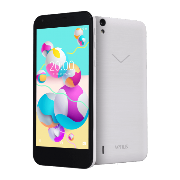 Vestel Venüs 5000 16GB (2GB RAM) İNCİ BEYAZI Cep Telefonu