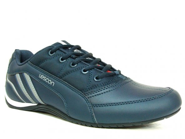 Lescon L5546 Lacivert Bağcıklı Sneakers Erkek Spor Ayakkabı