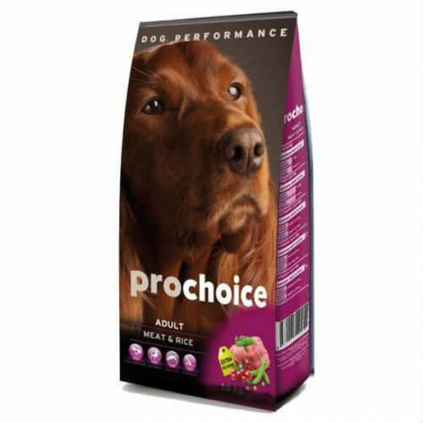 Prochoice Meat Rice Etli Köpek Maması 12 Kg