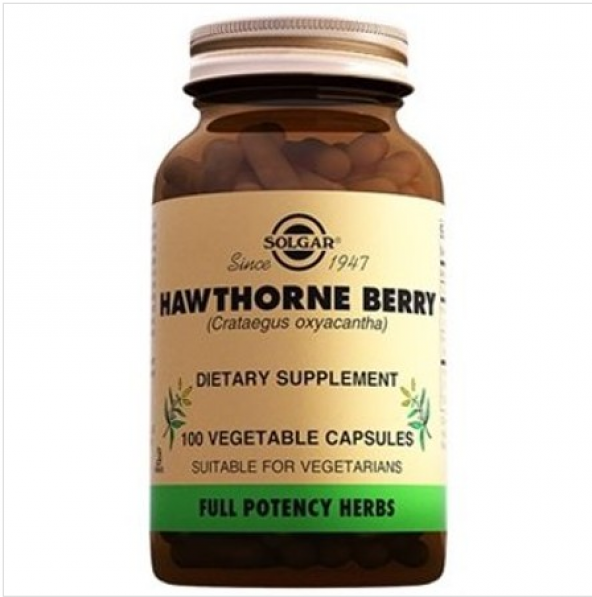 Solgar Hawthorne Berry 100 Vegetable Kapsul