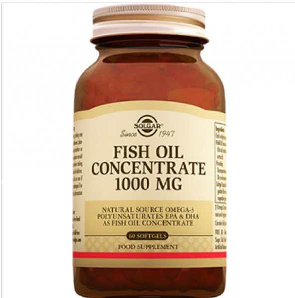 Solgar Fish Oil Concentrate 1000 MG 60 Softgel