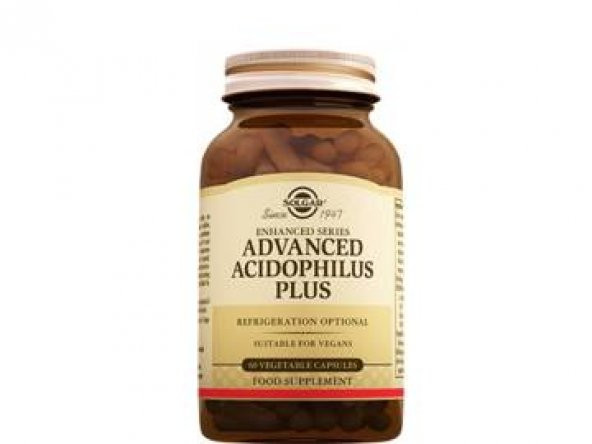 Solgar Advanced Acidophilus Plus 60 Vegetable Kapsül