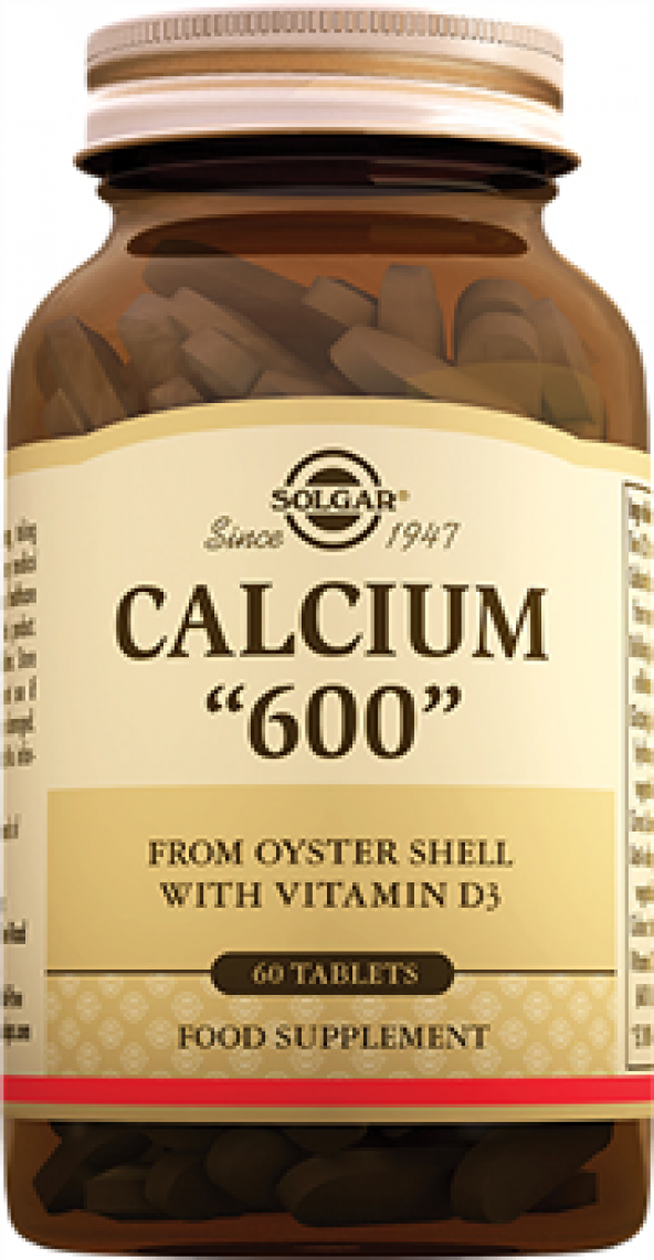 Solgar Calcium 600 Oyster Shell 60 Tablet
