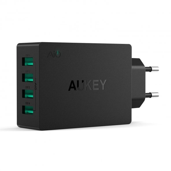 Aukey PA-U36 4 Portlu 40W USB Seyahat Şarj Cihazı - 1