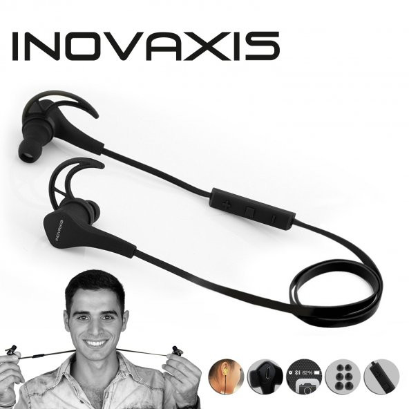 Kablosuz Bluetooth Kulaklık İnovaxis İNV-100 Sport