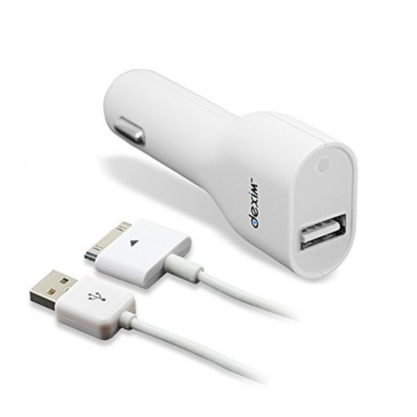Dexim DCA212 Apple iPhone 4 /4S Araç Şarjı + Kablo