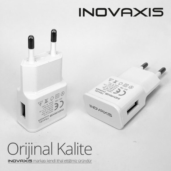 Orijinal Kalite INOVAXIS TYPE-C USB Şarj Cihazı + Kablo - 2