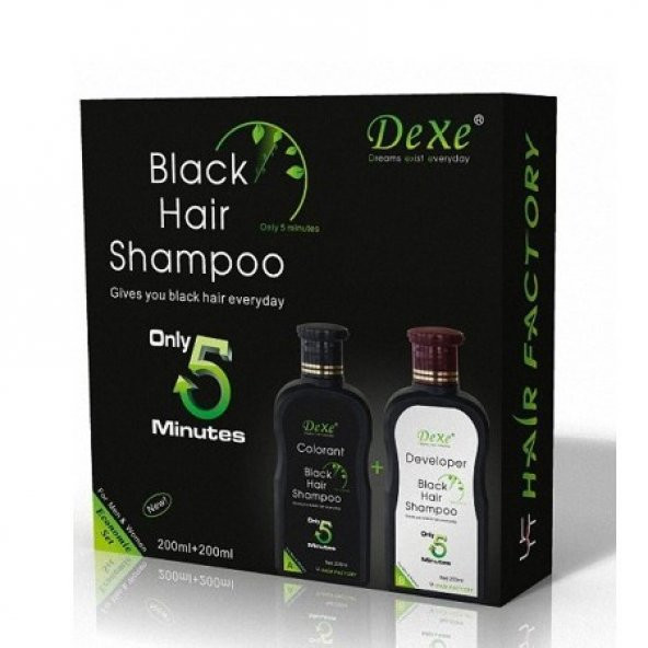 Dexe Şampuan Saç Renklendirici Şampuan Ve Serum Kolay Kullanım