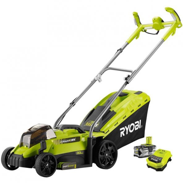 Ryobi RLM18X33H40 18Volt/4,0Ah Li-Ion 33cm Çim Biçme Makinası