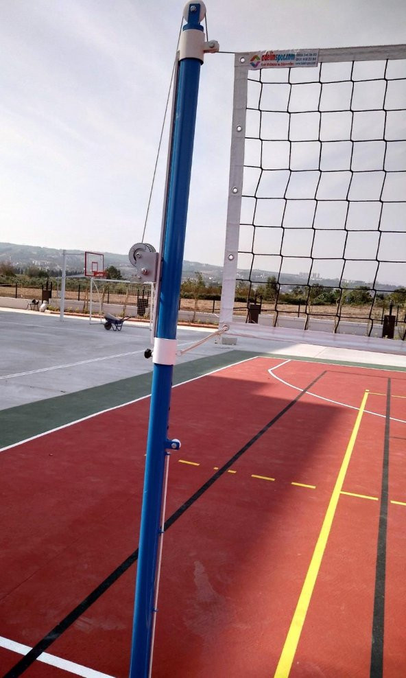 Adelinspor Voleybol ve Tenis Direği (Ortak Direk) Gerdirmeli - 7