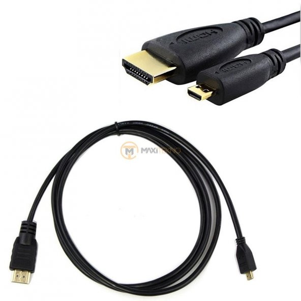 EKEN H9 / H9R kameralar için HDMI Kablo 1.5 Metre