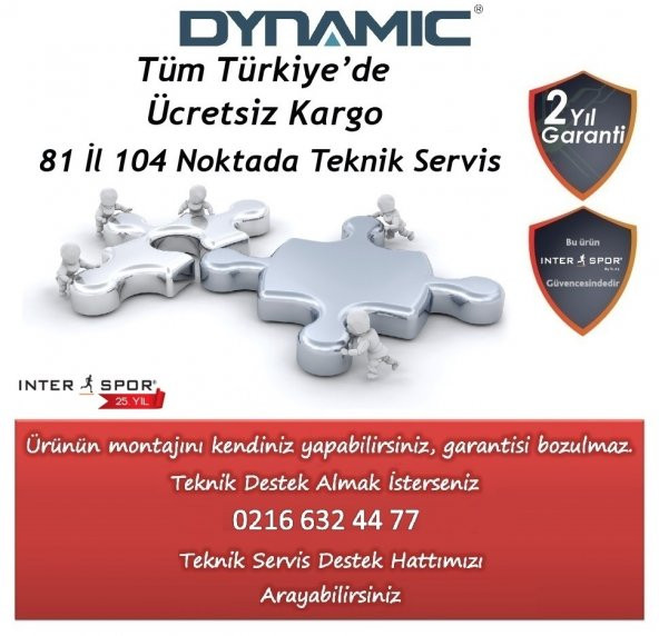 Dynamic 1001 Ağırlık İstasyonu - 60kg Ağırlıklı - 5