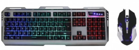 HIPER MYTHOS V30 Gaming Klavye/Mouse SET Mekanik Hisli Metal Kasa