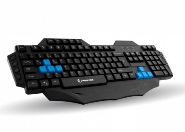 Everest Rampage KB-R01 Siyah USB Makrolu Gaming Q Multimedia Klav - 4