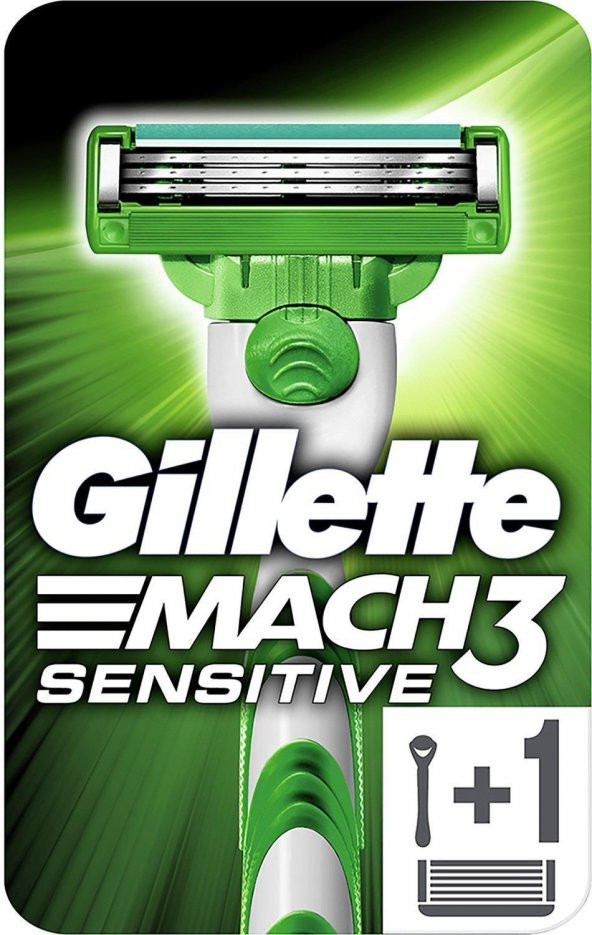 Gillette Mach3 Sensıtıve Traş Makinesi Tekli