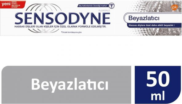 Sensodyne Beyazlatıcı Diş Macunu 50 Ml - 2