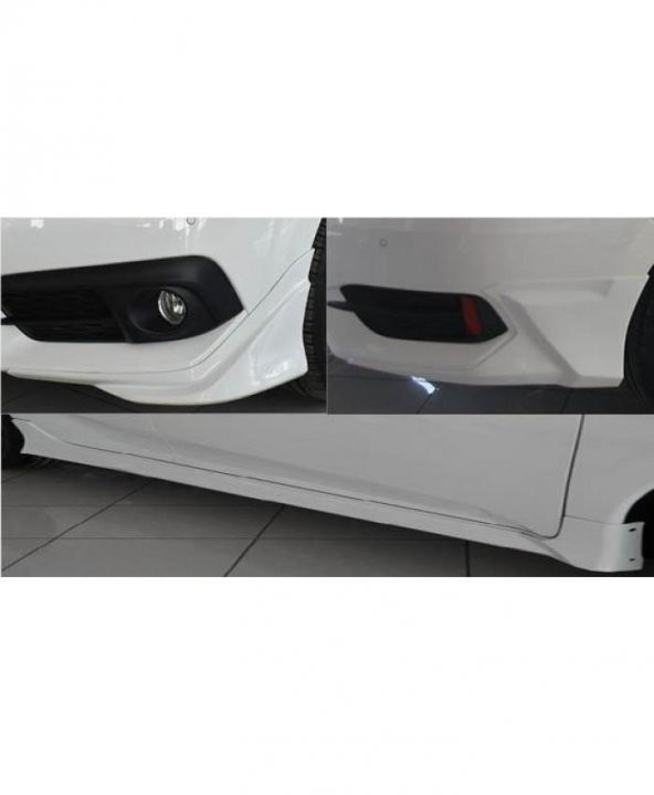 Oled Garaj Honda Civic Fc5 Modulo Asian Body Kit Boyalı 6 Parça