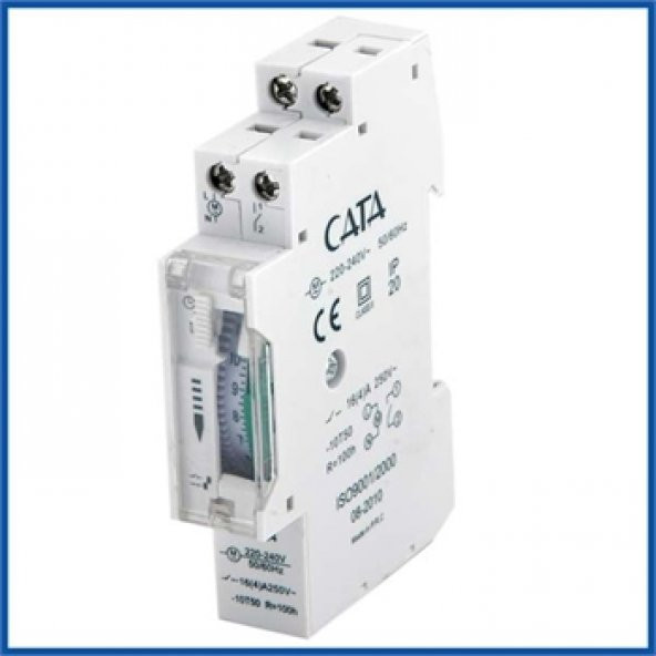 CATA W OTOMAT TİPİ ZAMAN SAATİ CT-9184 ürün görseli