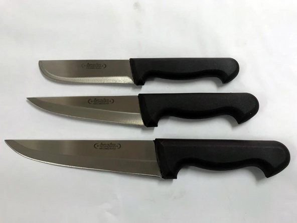 Kasap Bıçağı 3lü Set - Kurban Seti