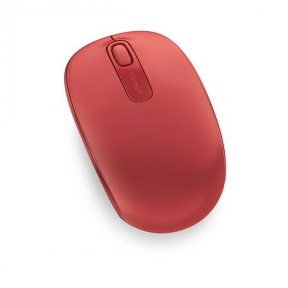 Microsoft Mobile 1850 Kablosuz Kırmızı Mouse (U7Z-00033)
