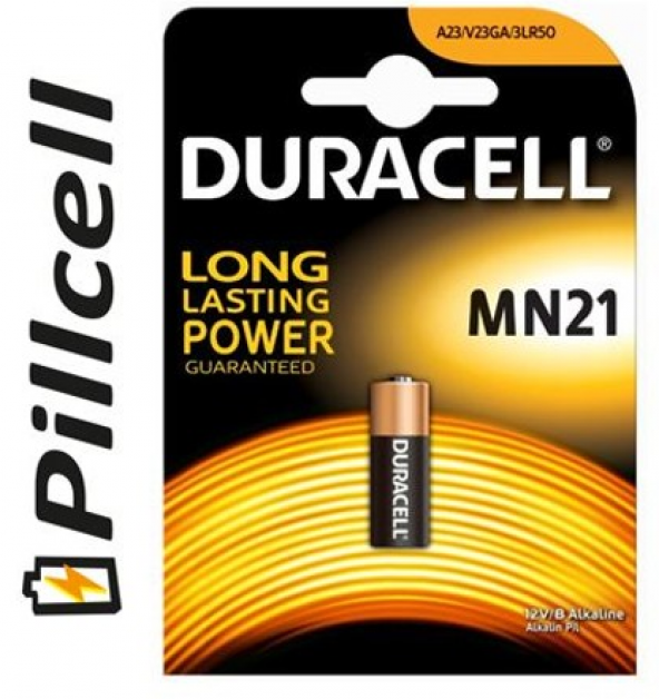 Duracell Kumanda Pili MN 21 / 23 A / V23GA / LRV08 / 8LR932 Pil