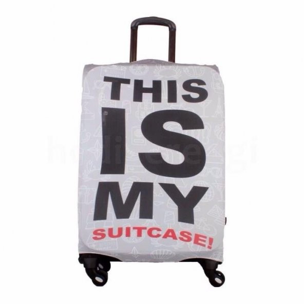 Valiz Kılıfı This Is My Temalı My Luggage Valiz Koruyucu