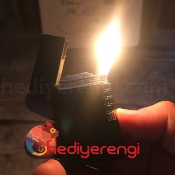 Kişiye Özel Kapaklı Kutulu Siyah Çakmak​ - 3