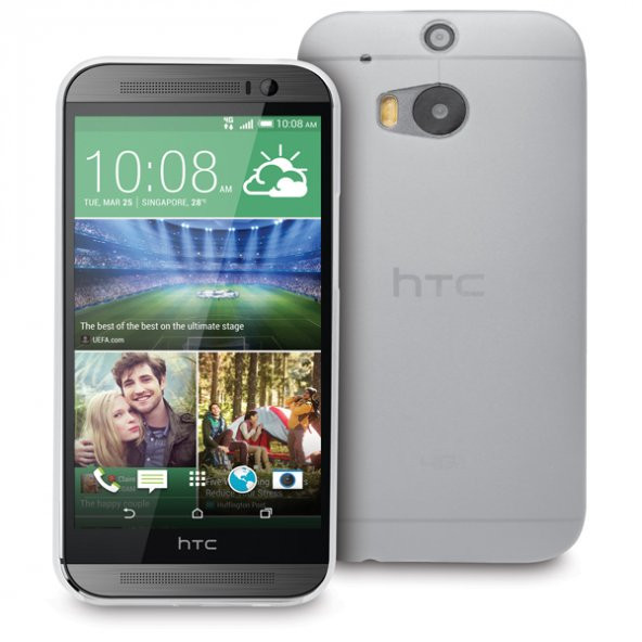 Microsonic ultra thin 0.2mm HTC One M8s Kılıf Beyaz