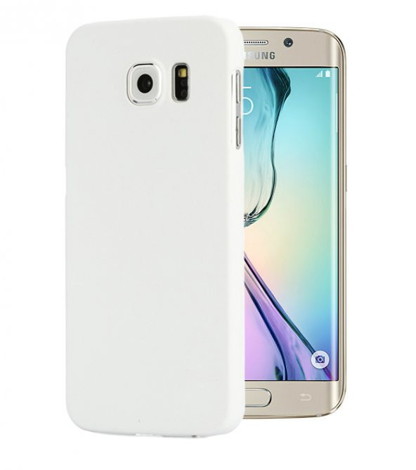 Microsonic Premium Slim kılıf Samsung Galaxy S6 Edge Kılıf Beyaz