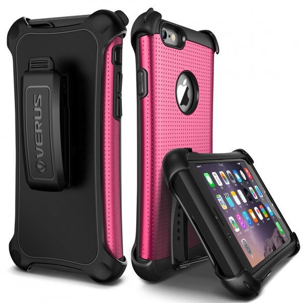 Verus iPhone 6/6S 4.7 Hard Drop Active Kılıf Hot Pink