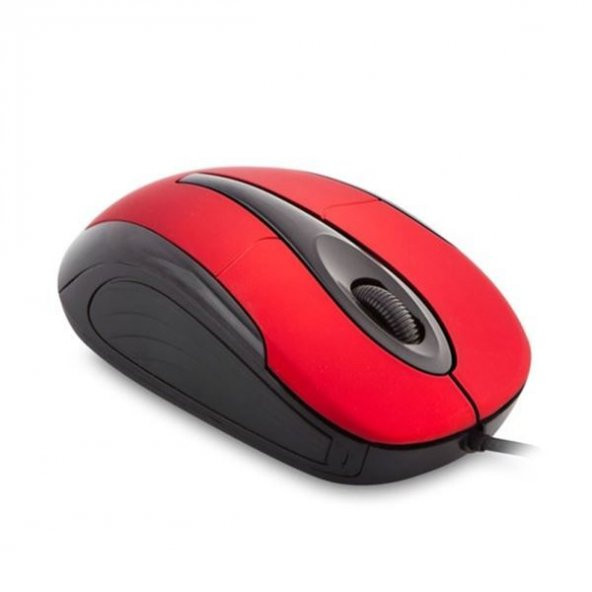 Everest SM-800 USB Siyah/Kırmızı Mouse