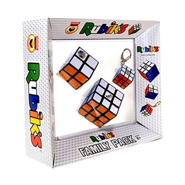Rubik Küpler Rubiks Family Zeka Sabır Aile 3lü Oyun Seti