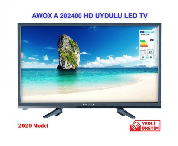 AWOX A 202400 24 İNCH UYDULU HD LED  TV