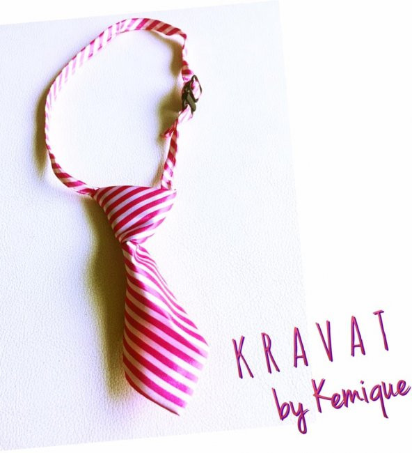 KRAVAT by Kemique - PEMBE