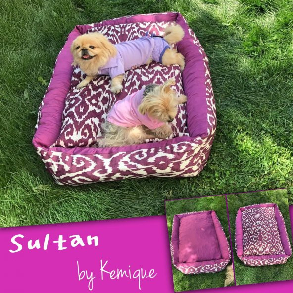 SULTAN KÖPEK MİNDERİ by Kemique - Köpek Yatağı