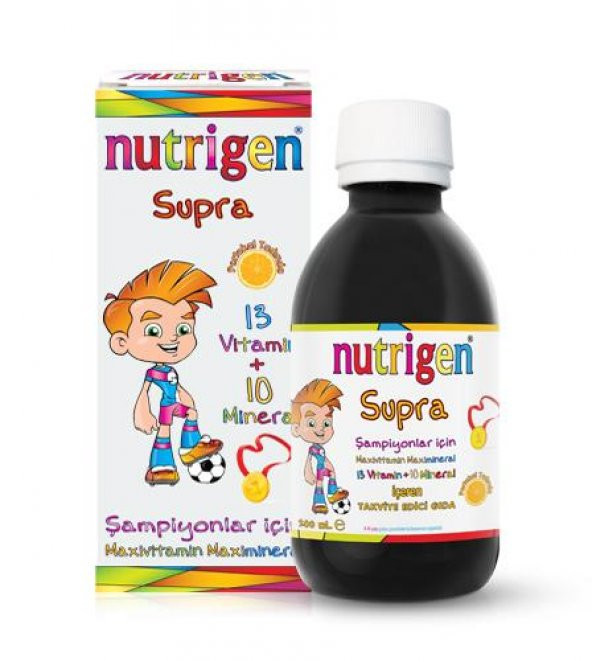 Nutrigen Supra Portakal Aromalı Vitamin Şurubu 200 ml