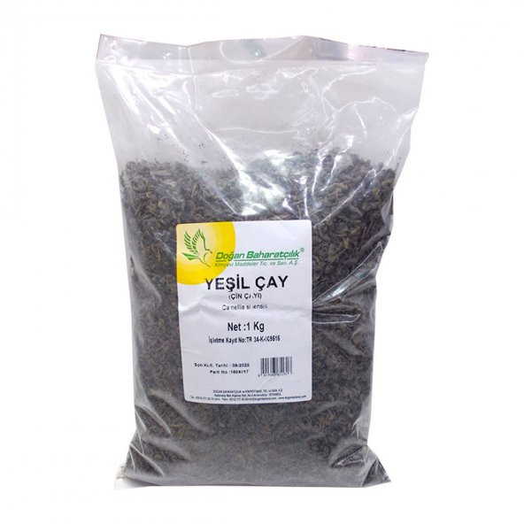 Doğan Yeşil Çay 1. Kalite Doğal İthal Çay 1000 Gr Paket - 5