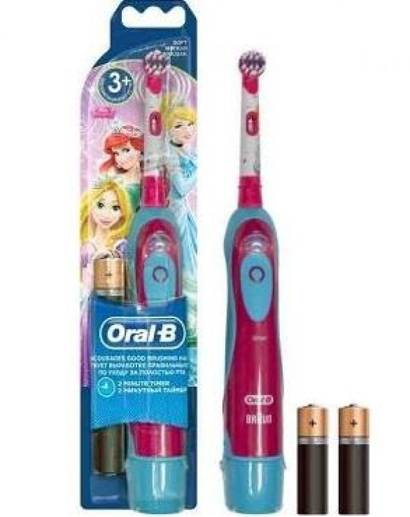 Oral-B Disney Pilli Çocuk Diş Fırçası Stages Power 2010k Princess