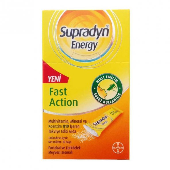 Supradyn_Energy Fast Action 10 Saşe SKT:01.05.2020