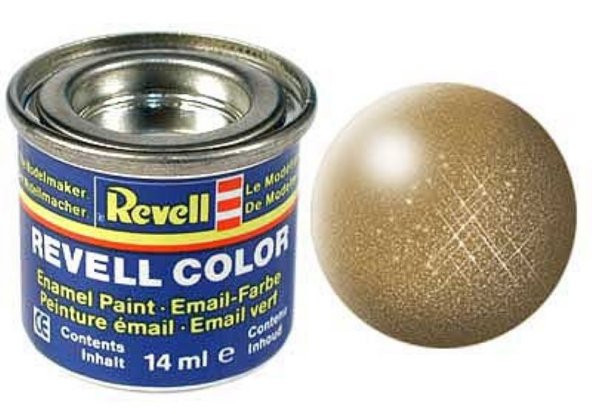 Revell Bras Metallic 14 ml Maket Boyası